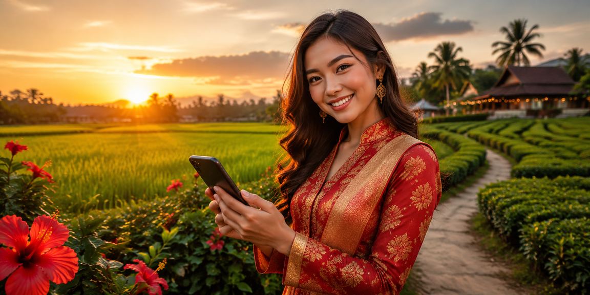 Promosi deposit istimewa sempena Hari Raya berkonsepkan Kedah dengan suasana meriah
