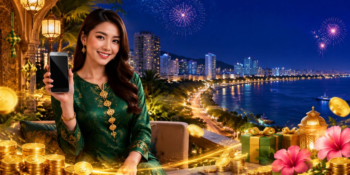 Bonus pendaftaran sempena Hari Raya untuk pemain baharu platform kasino dalam talian di Pulau Pinang